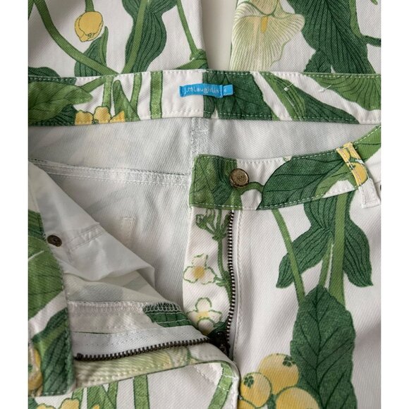 J. McLaughlin Women Floral Skinny Pants Size 4 - Picture 3 of 6